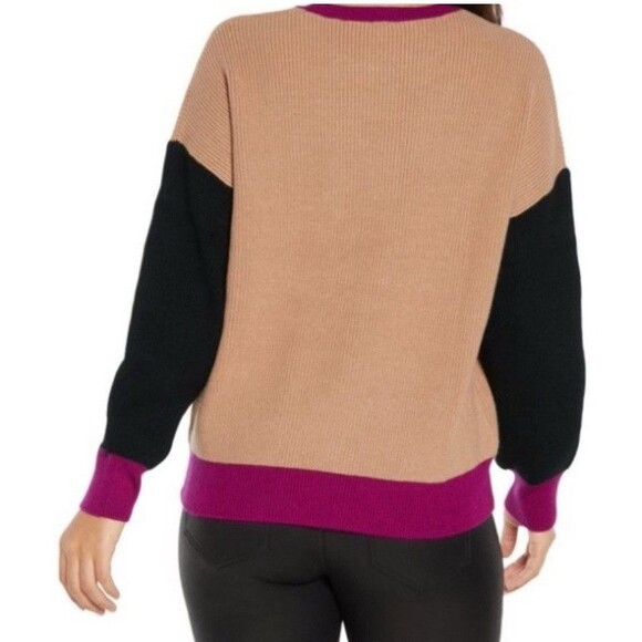 NWT Express Women's Crewneck Sweater XXL Long Sleeve Relaxed Fit Soft Knit - Picture 2 of 9